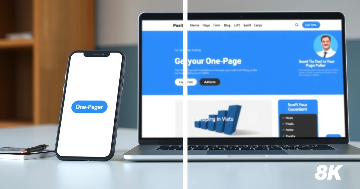 One-Pager vs. Multi-Page: Welche Website bringt mehr Kunden?